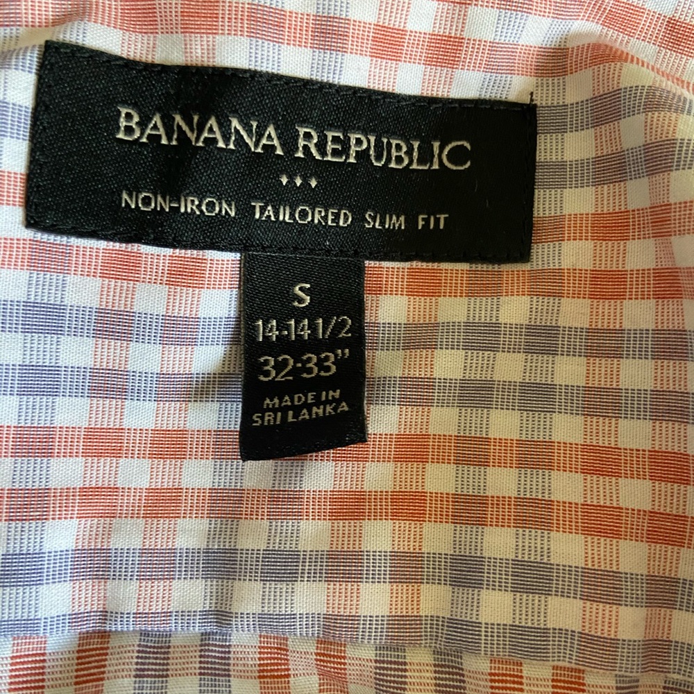 Banana Republic tailored slim-fit non-iron